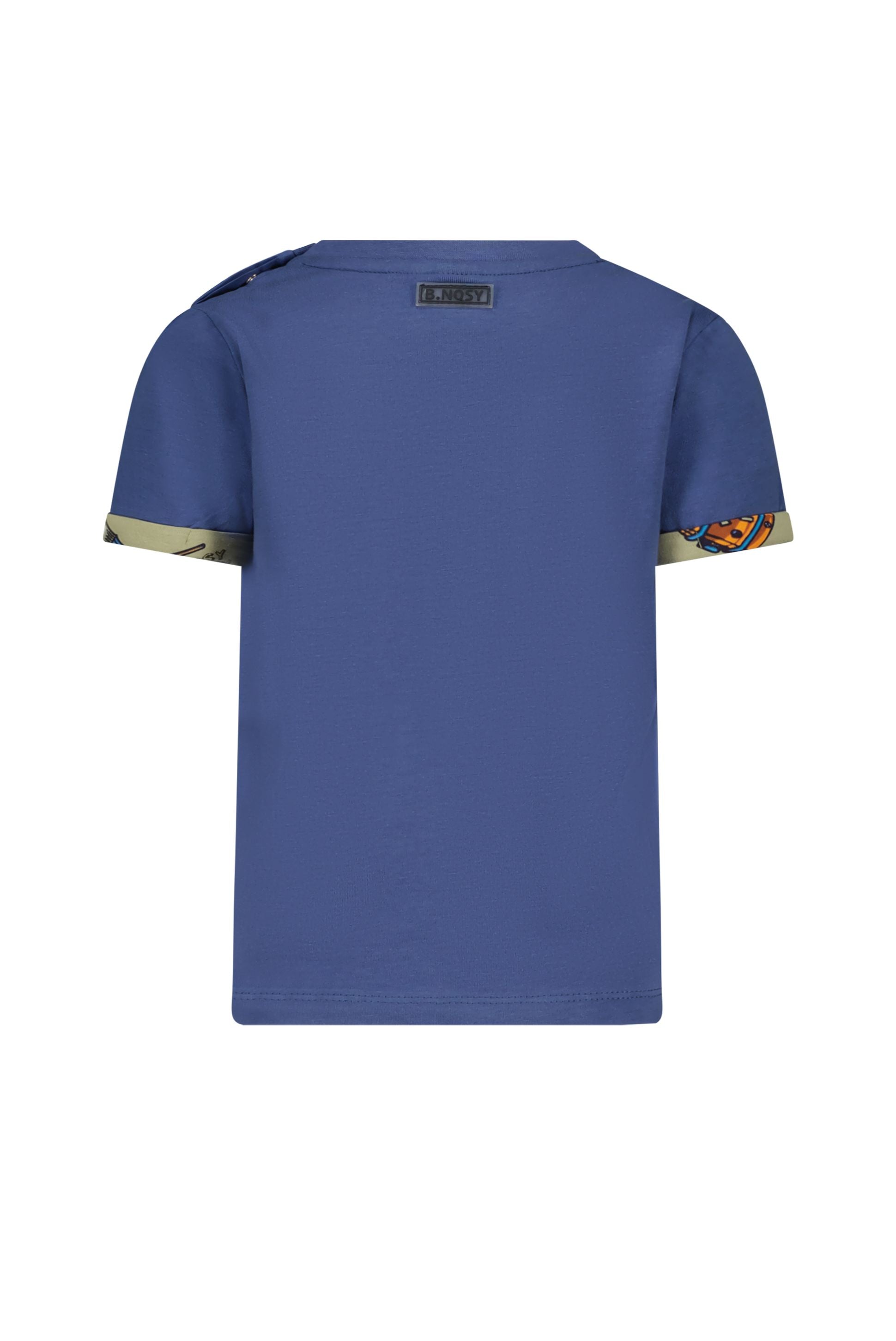 Mini boys t-shirt beach artwor