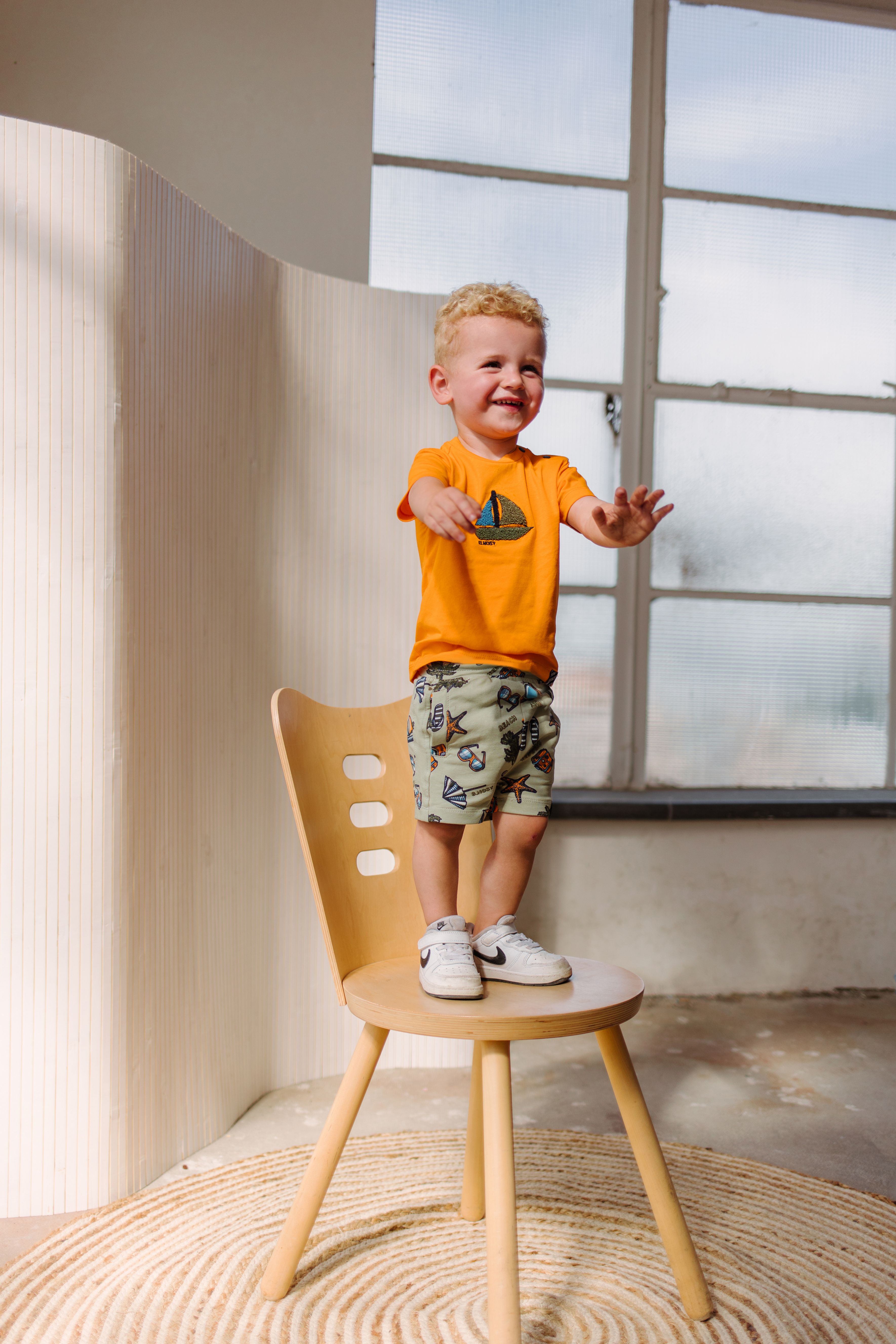 Mini boys t-shirt w/ fortte artwork