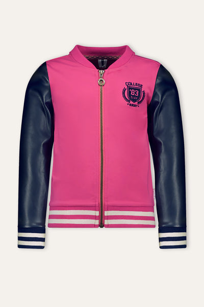 B.Nosy | Ella Vest Ruby Rose Meisjes | Roze Vest