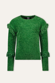 Bernsteinfarbener Pullover