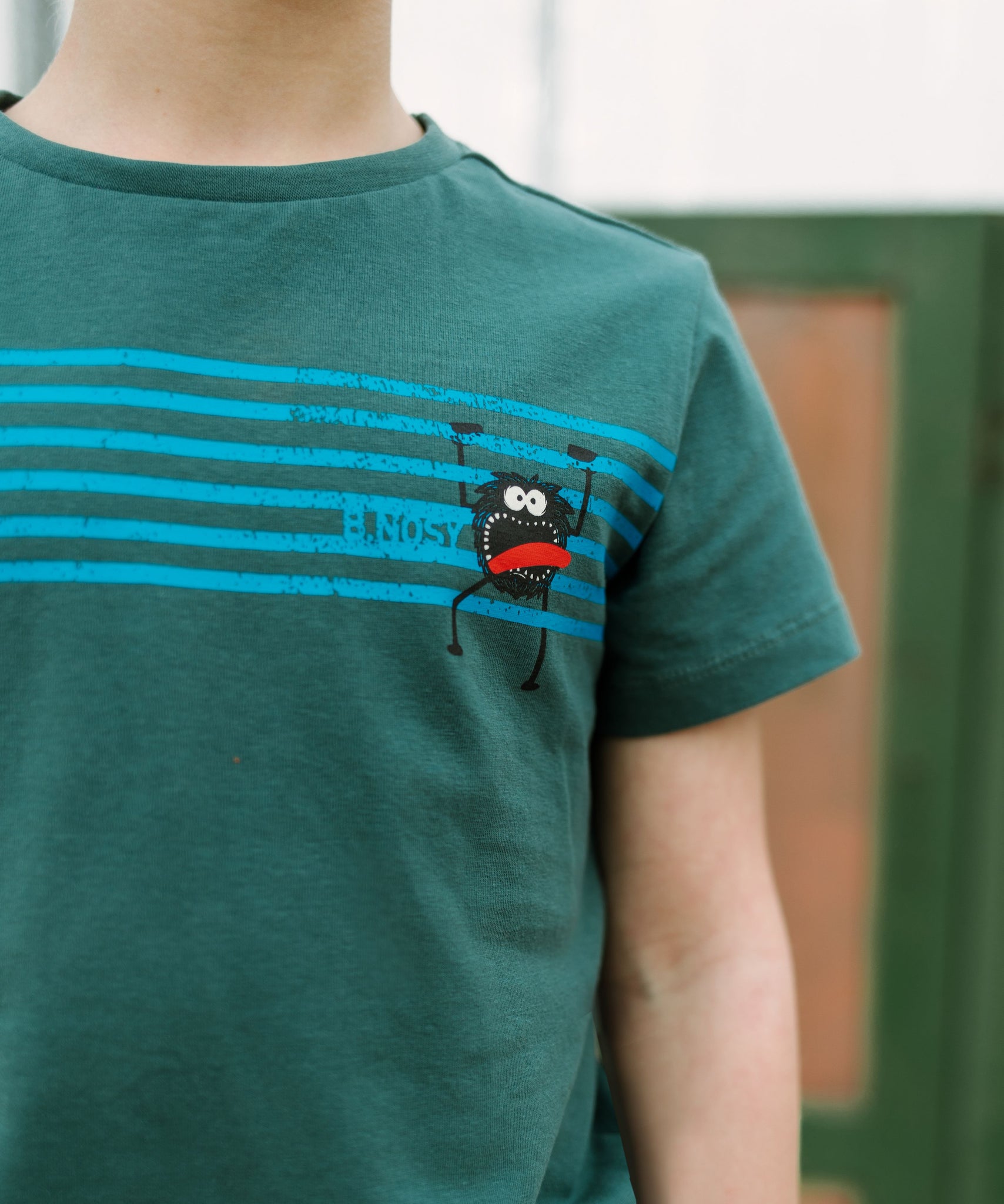 Roger Boys t-shirt with groen