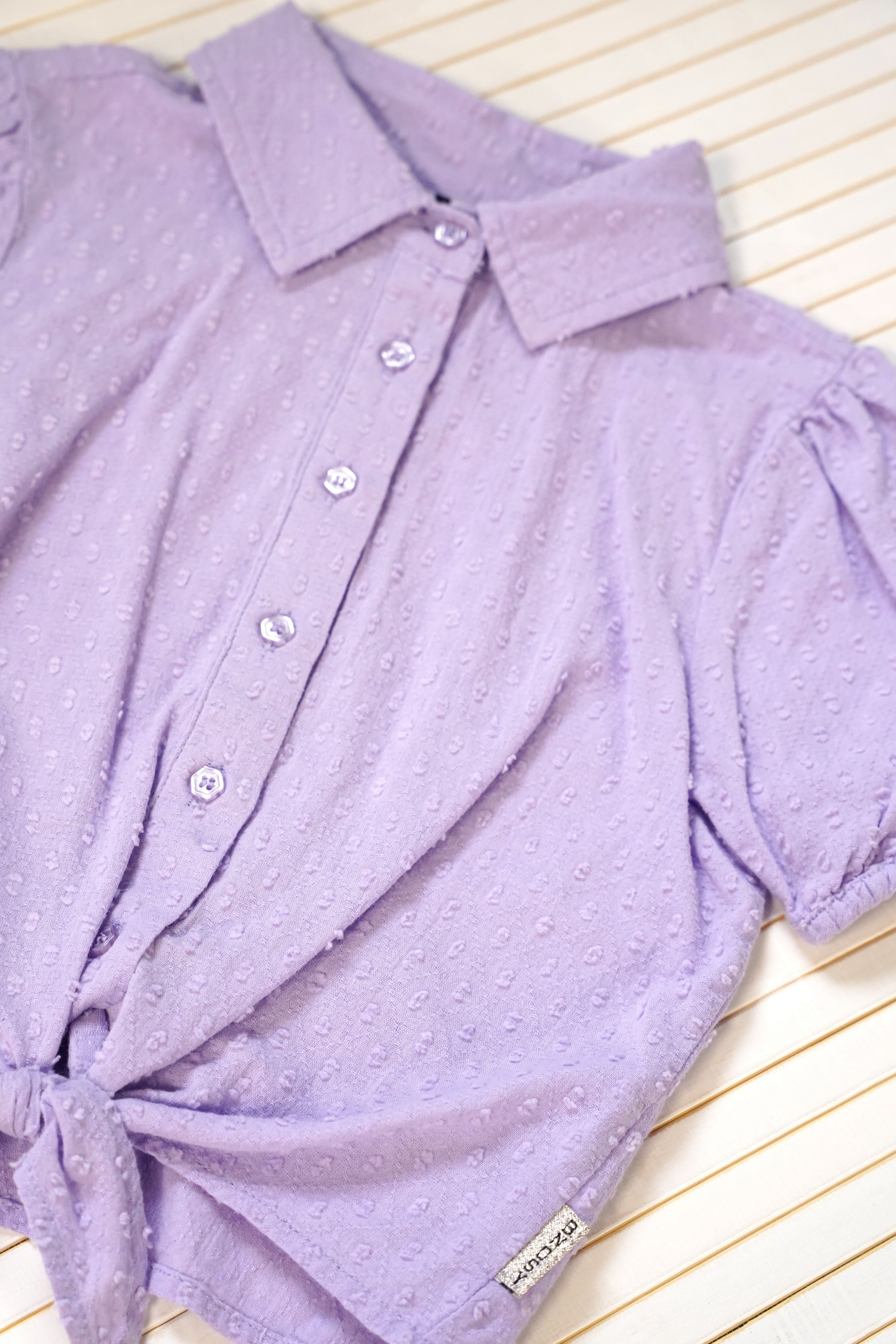 VAJENNE blouse lilac