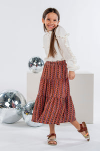 B.Nosy Babs Blusa Blanca - Crudo / 110