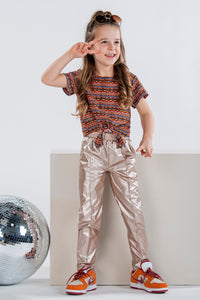 B.Nosy Bibi T-Shirt Aztec - Blush Aztec AO / 116