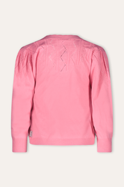 SALINA knitted cardigan pink