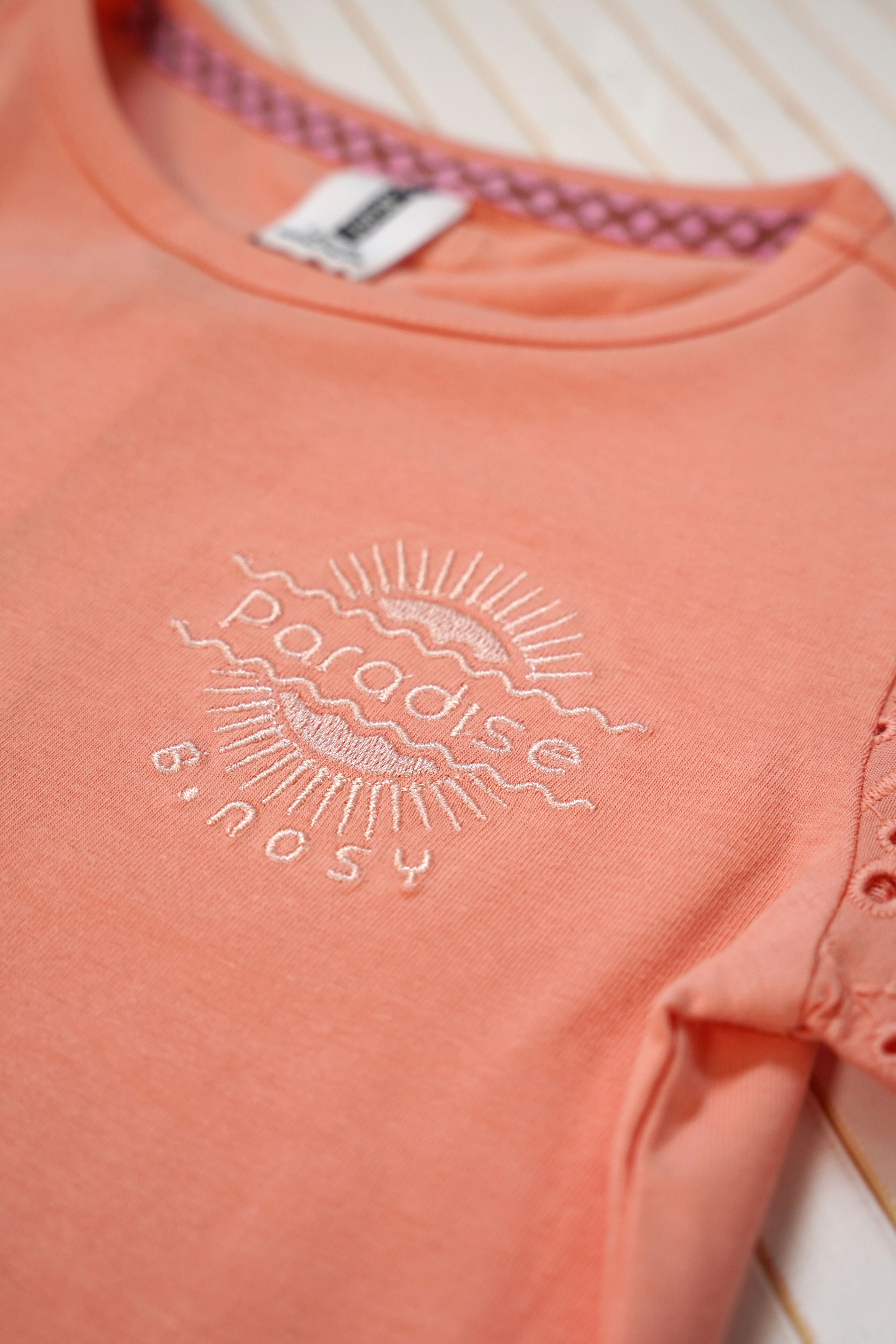 B.Nosy Pippi T-Shirt Peach