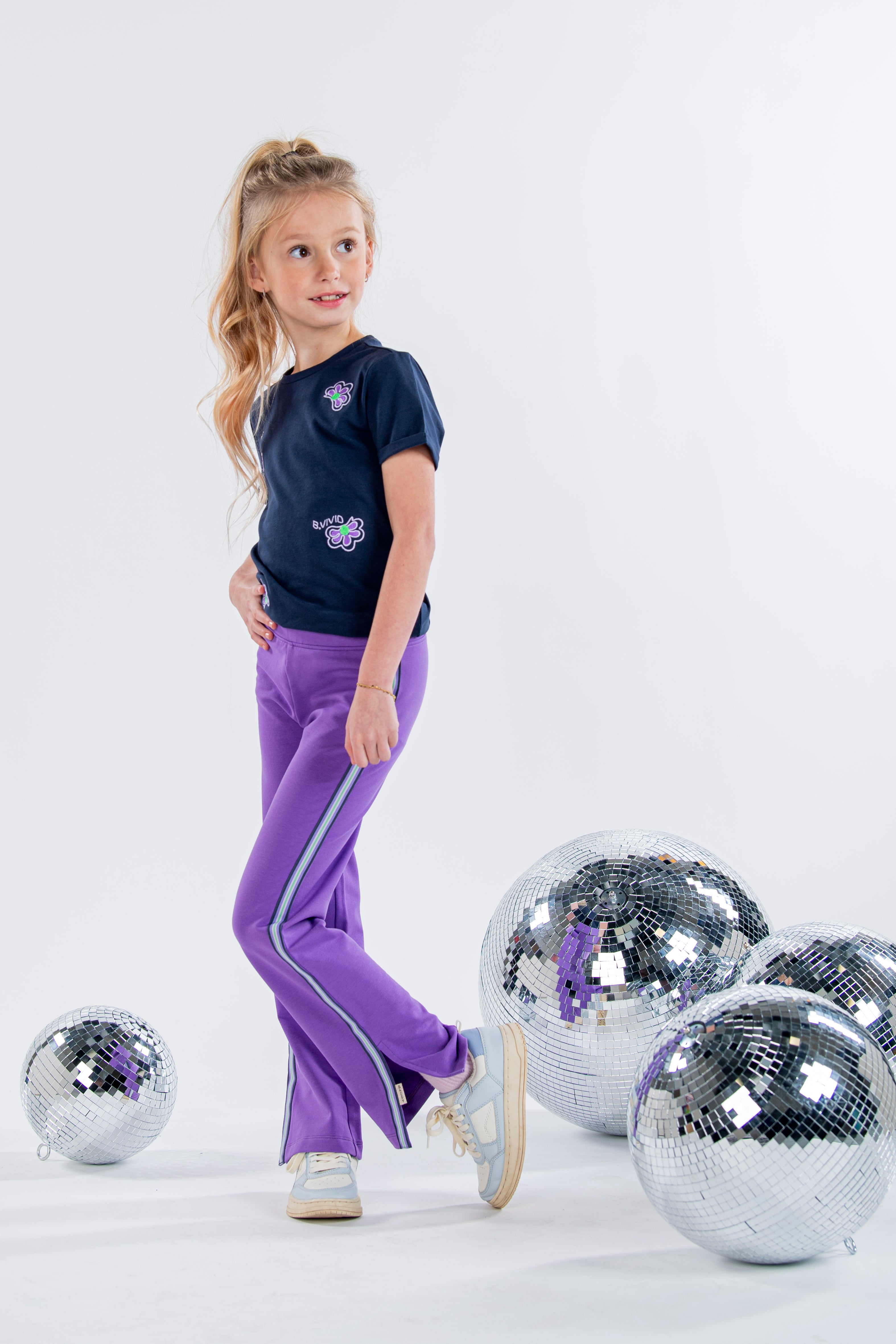 VALERIE pants purple