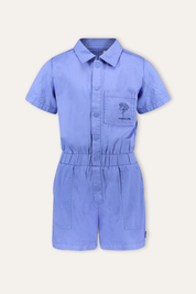 FRANCIS Twill-Jumpsuit blau