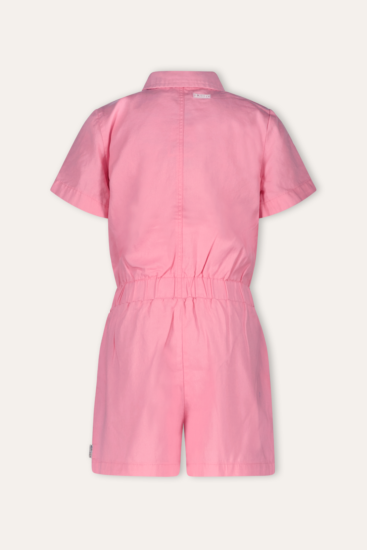 Korte jumpsuit van spijkerstof met korte mouw - Wit - Meisje - 15.00 Korte jumpsuit van spijkerstof met korte mouw - Wit - Meisje - 15.00