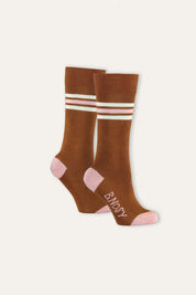 B.Nosy Iris Knee Socks Bruin