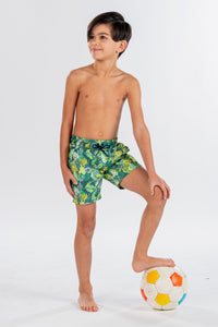 B.Nosy Stan Swim Shorts Green - Fierce / 98