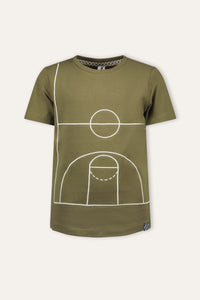 B.Nosy Perry T-Shirt Army - Hunter green / 98