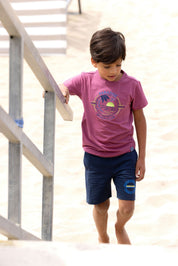 FLYNN t-shirt purple