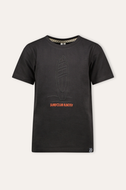 KAS T-Shirt schwarz