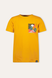 KAMIL t-shirt yellow