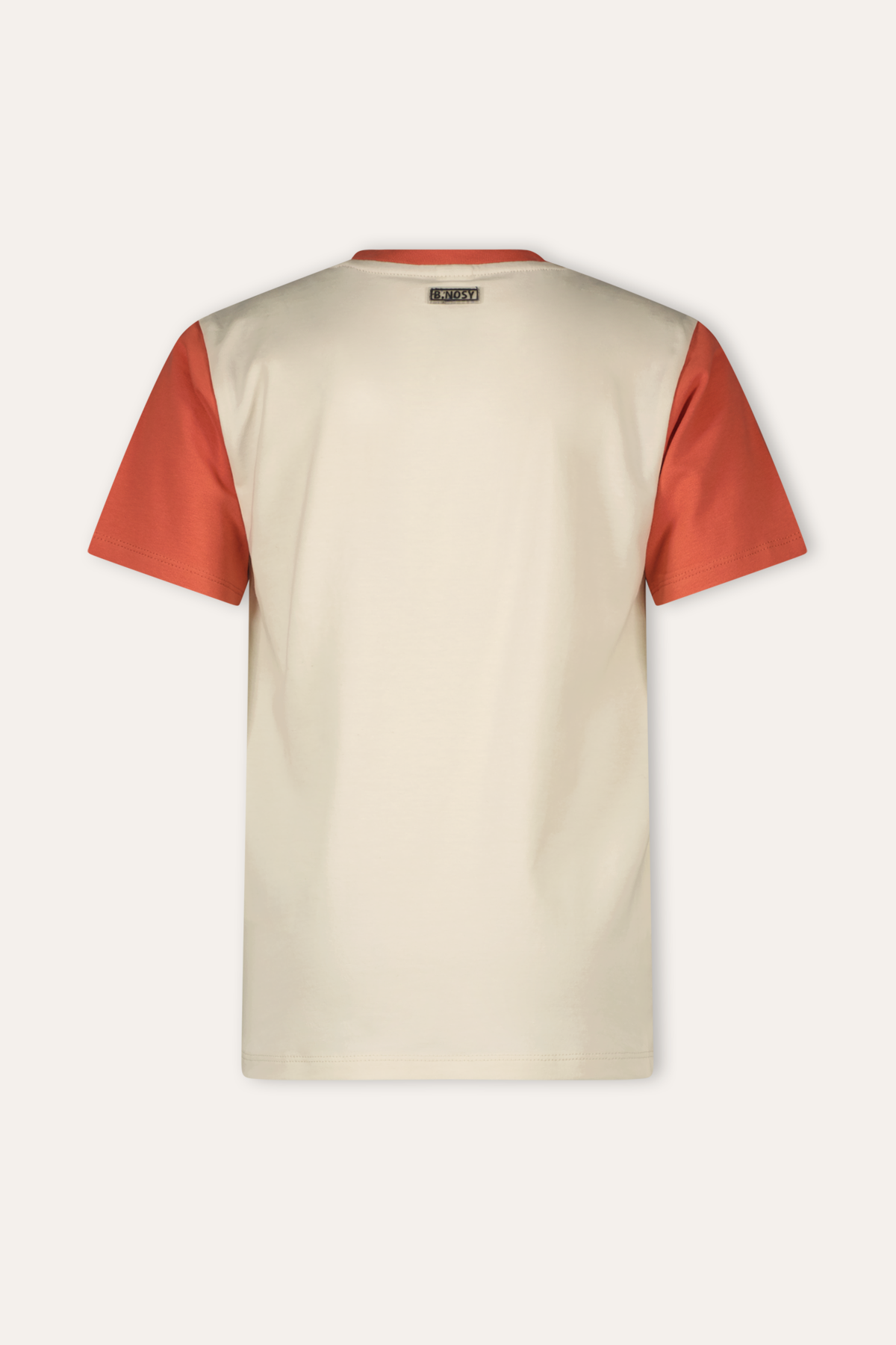 B.Nosy Koen T-Shirt Ecru / Rood