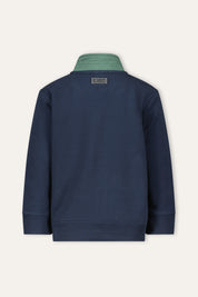 GREG sweat jacket navy