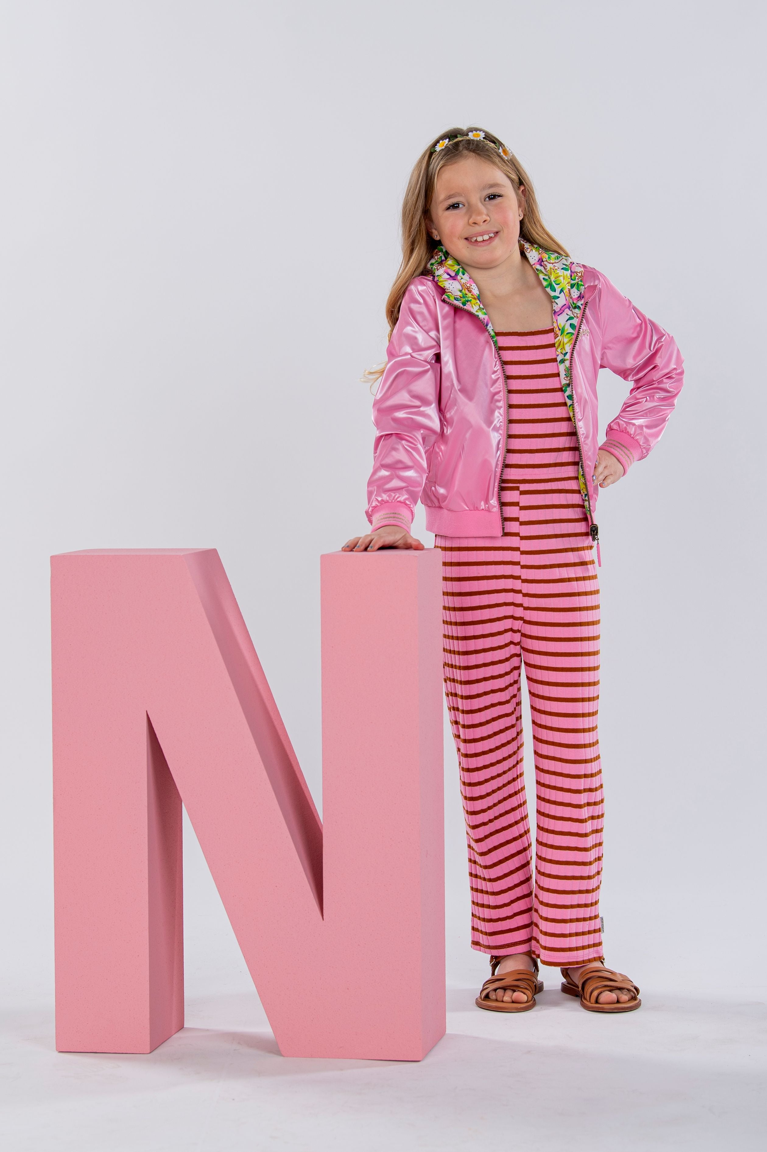 B.Nosy Gabriella Jumpsuit Roze