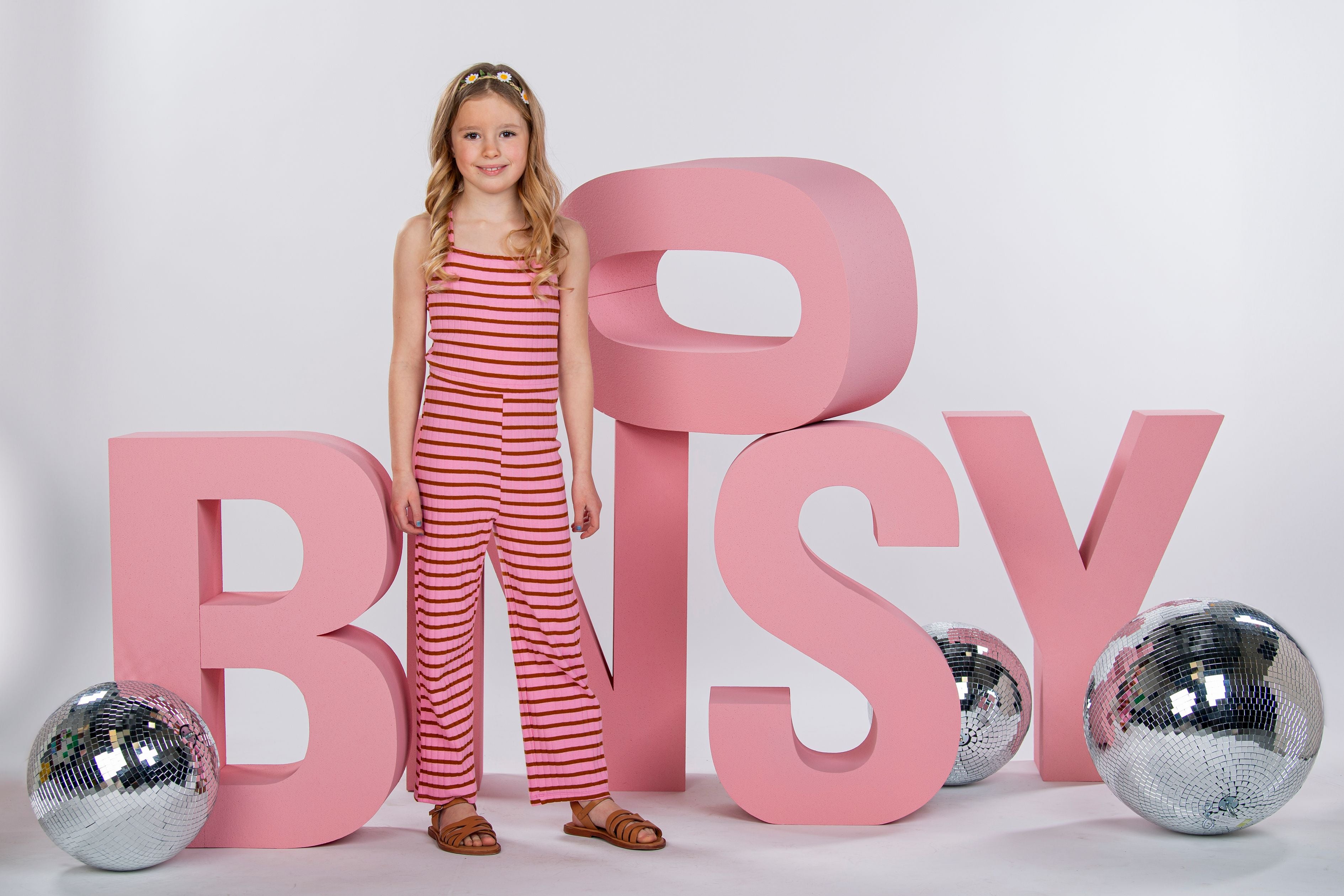 B.Nosy Gabriella Jumpsuit Roze