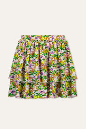 GEMMA skirt tropical print