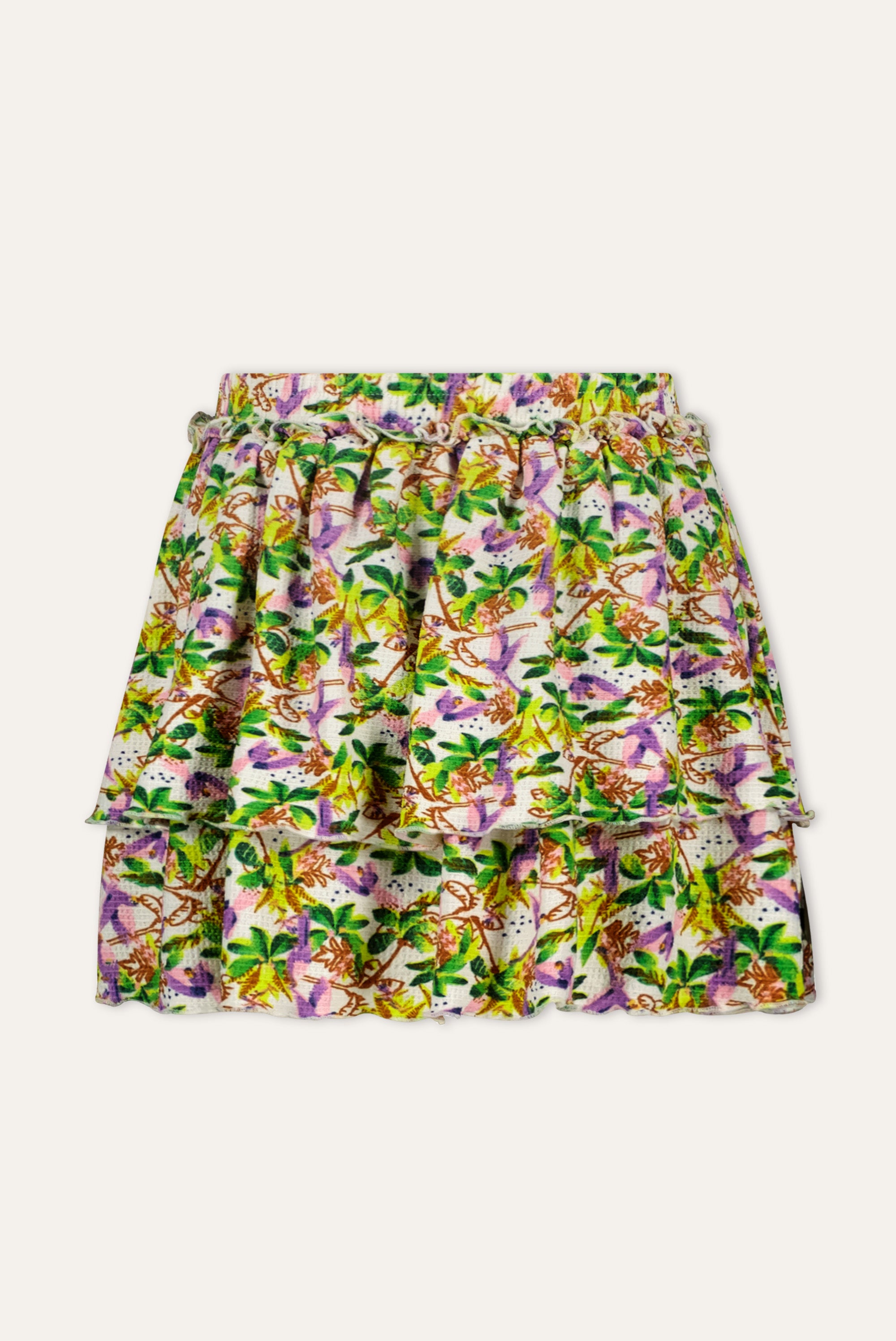 GEMMA skirt tropical print