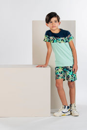 B.Nosy Miaz Boys Korte Broek Tropical