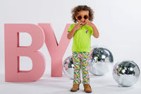 B.Nosy Giske T-shirt Verde - Verde tossico / 74