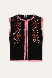 GABY waistcoat black