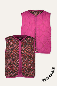 B.Nosy Ginny Gilet Print Purple - Joyful AO / 1