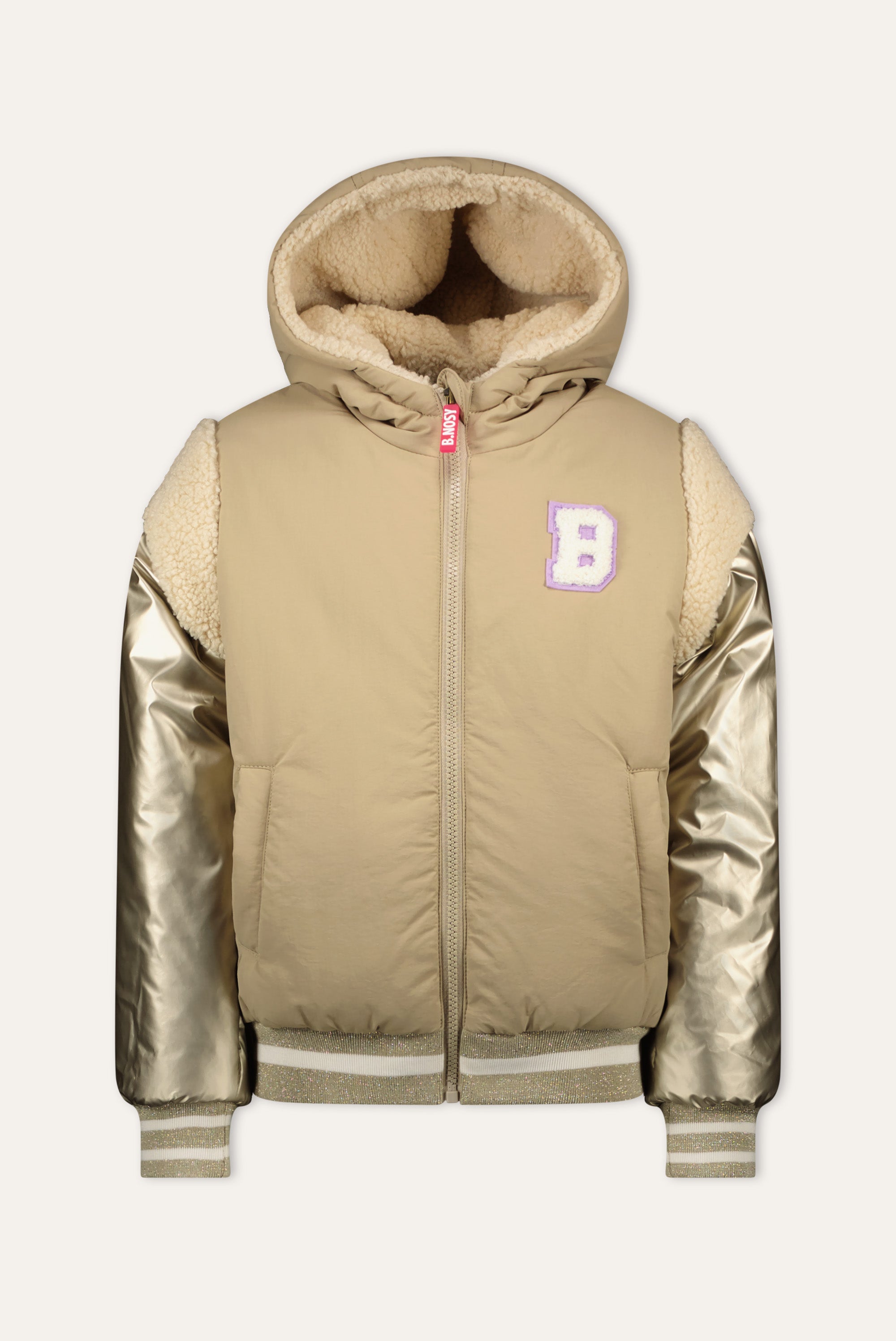 B.Nosy jurk B.DASHING met panterprint paars/donkerblauw B.Nosy jurk B.DASHING met panterprint paars/donkerblauw