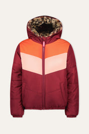 JAMIE reversible jacket red