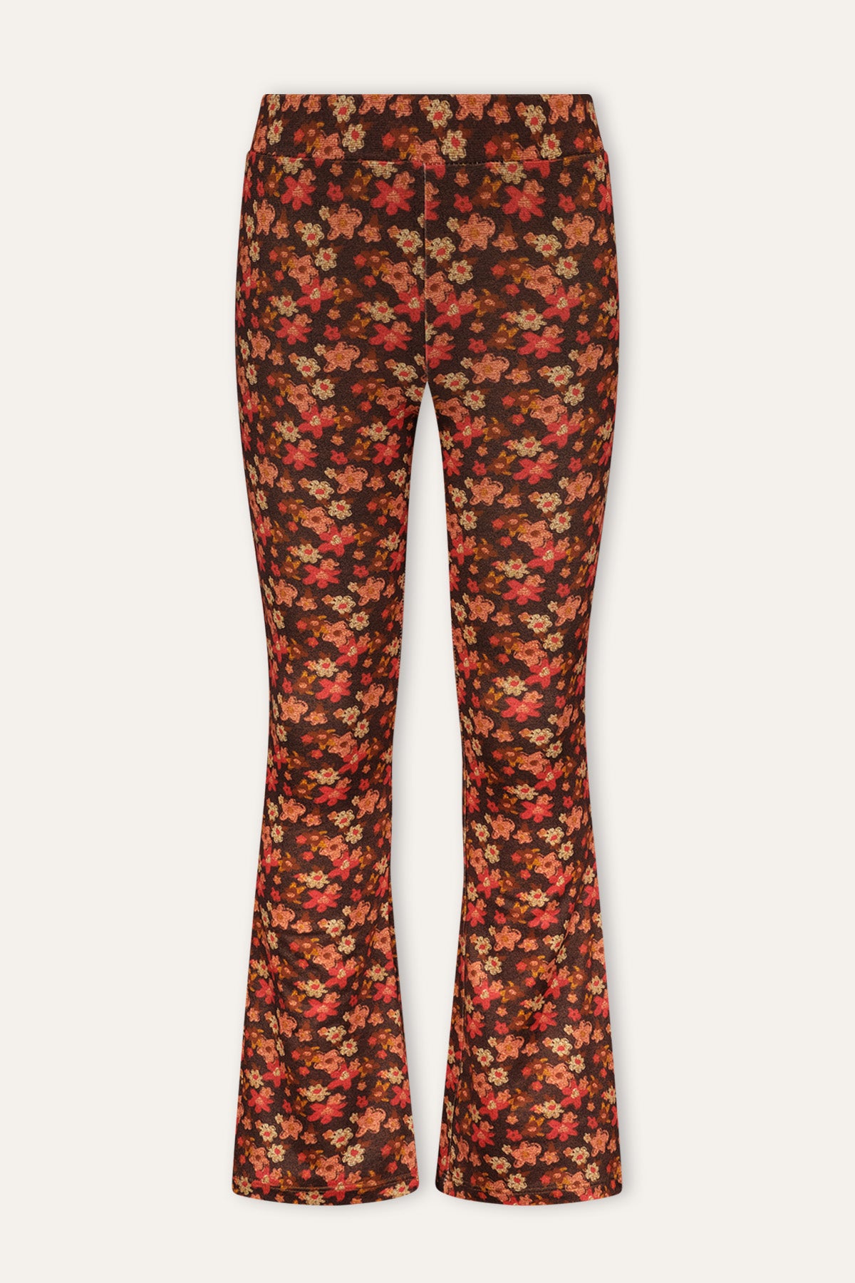 B.Nosy Phoebe Flared Broek Bloemenprint