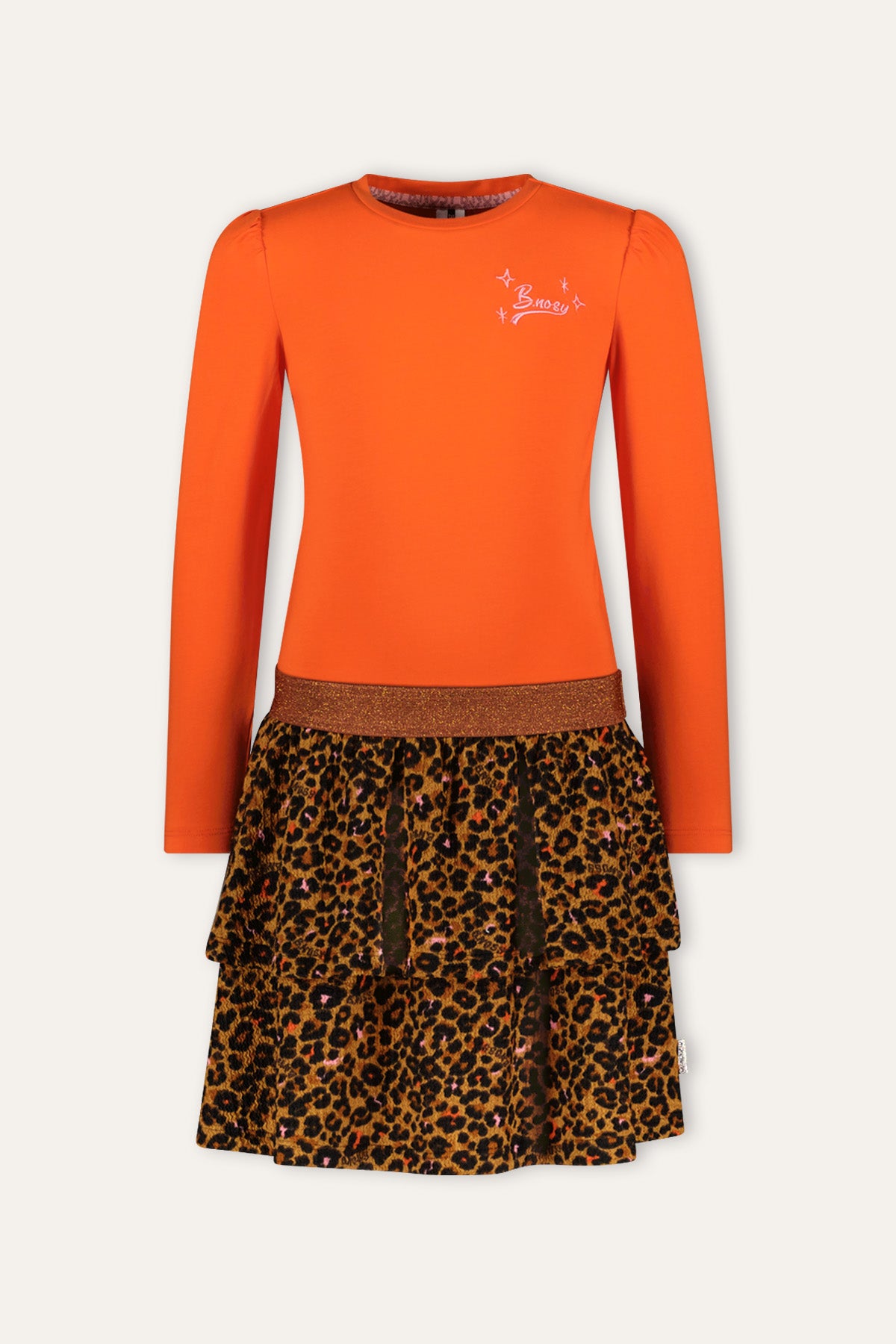 DAPHNE Kleid Orange / Panther