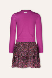 DANTE dress purple / print