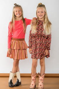 B.Nosy Dionne Kleid Blumenprint - Echtes AO / 140