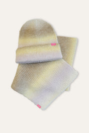 ABBEY hat + scarf beige