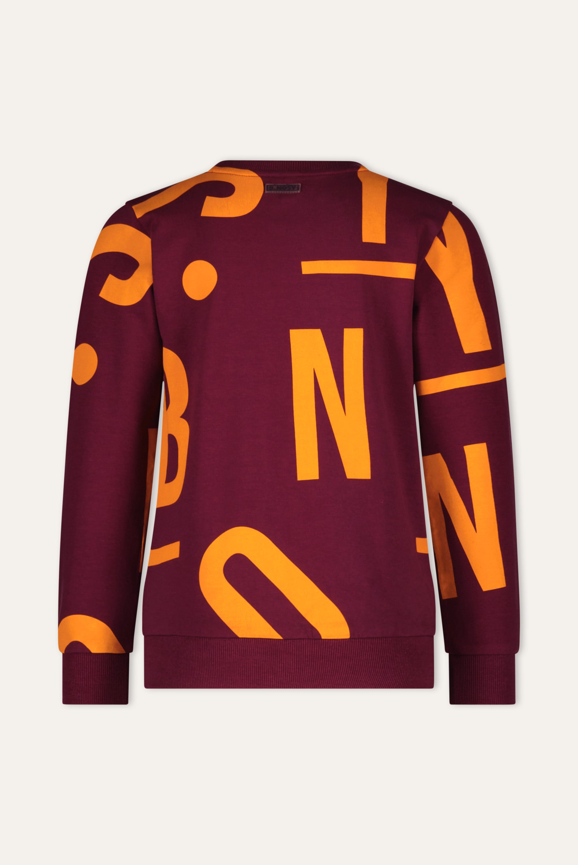 SCOTT-Print-Pullover rot