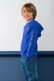 B.Nosy Ted T-Shirt Royal Blauw