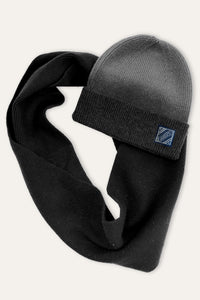 B.Nosy Aeden Mütze + Schal Black - Schwarz / 1