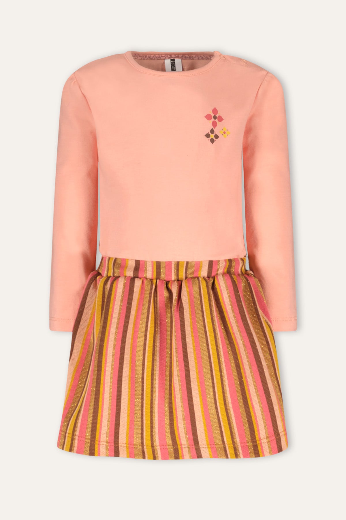 DAKOTA dress stripe / pink