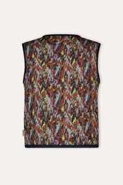 B.Nosy Ginny Print Gilet Blauw