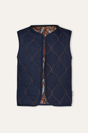 B.Nosy Ginny Print Gilet Blauw