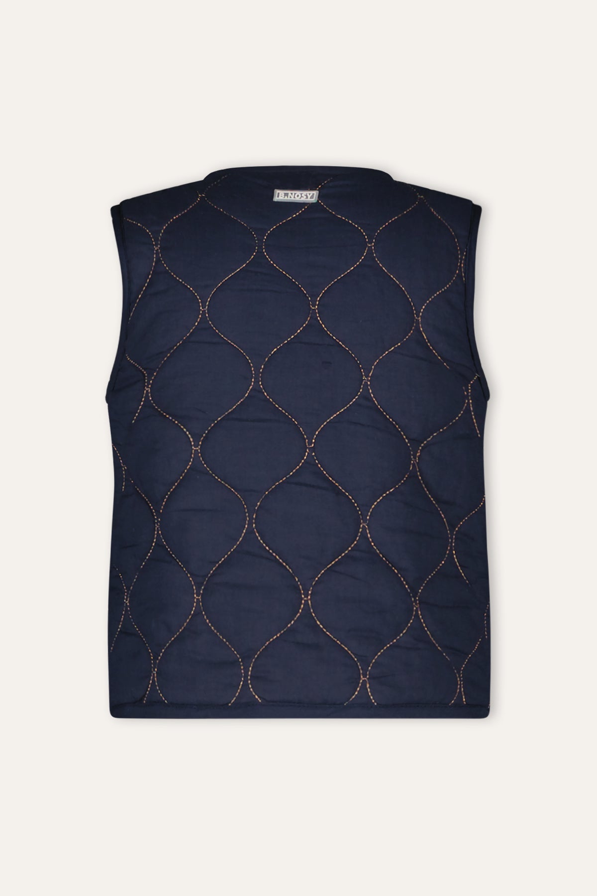 B.Nosy Ginny Print Gilet Blauw