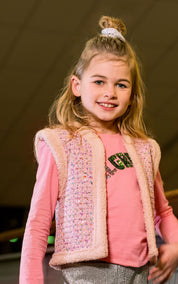 GITTE waistcoat pink