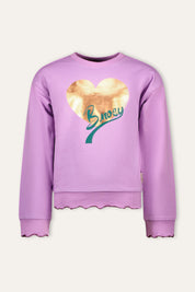 B.Nosy Sue Sweater Paars