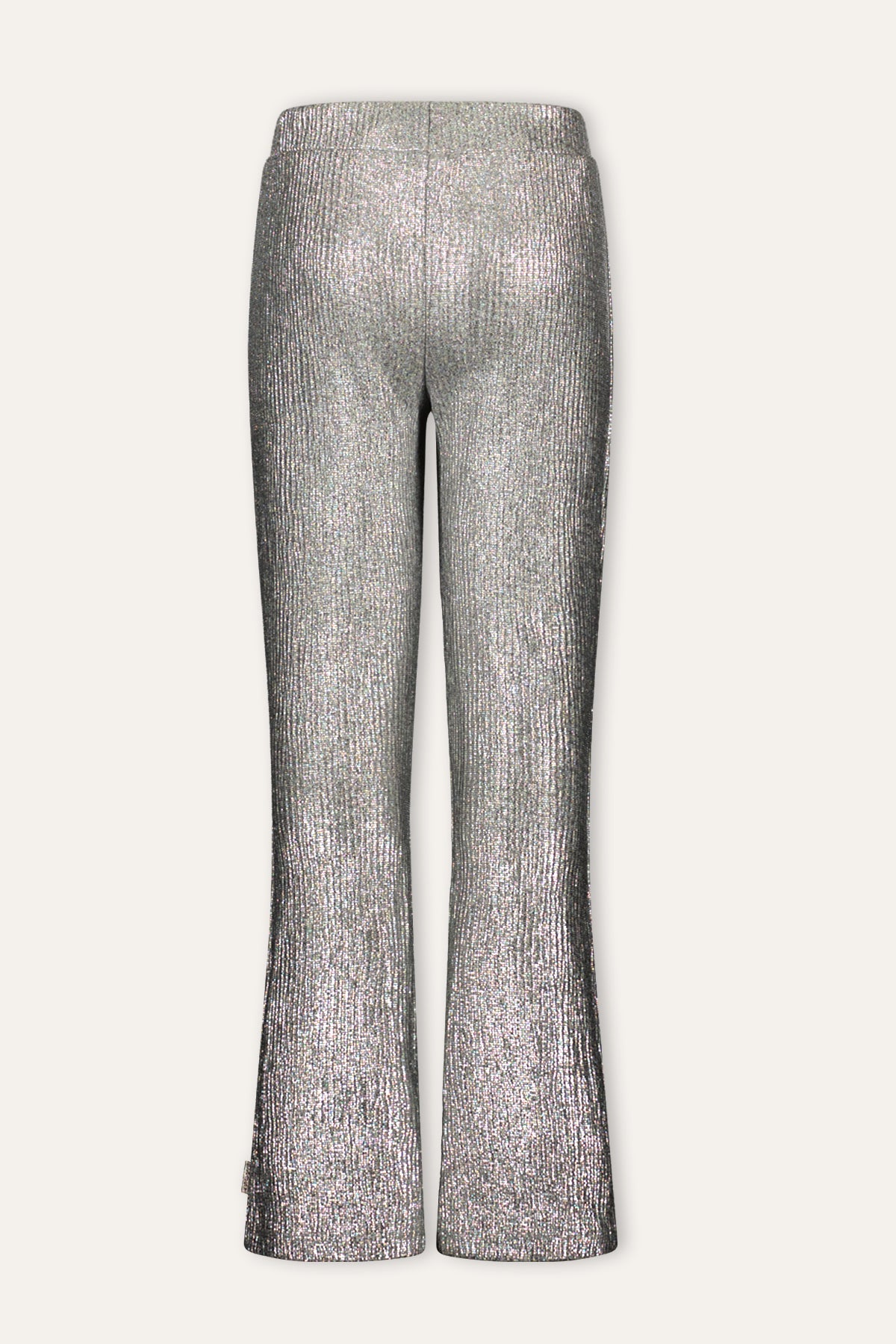 PAIGE flared pants silver