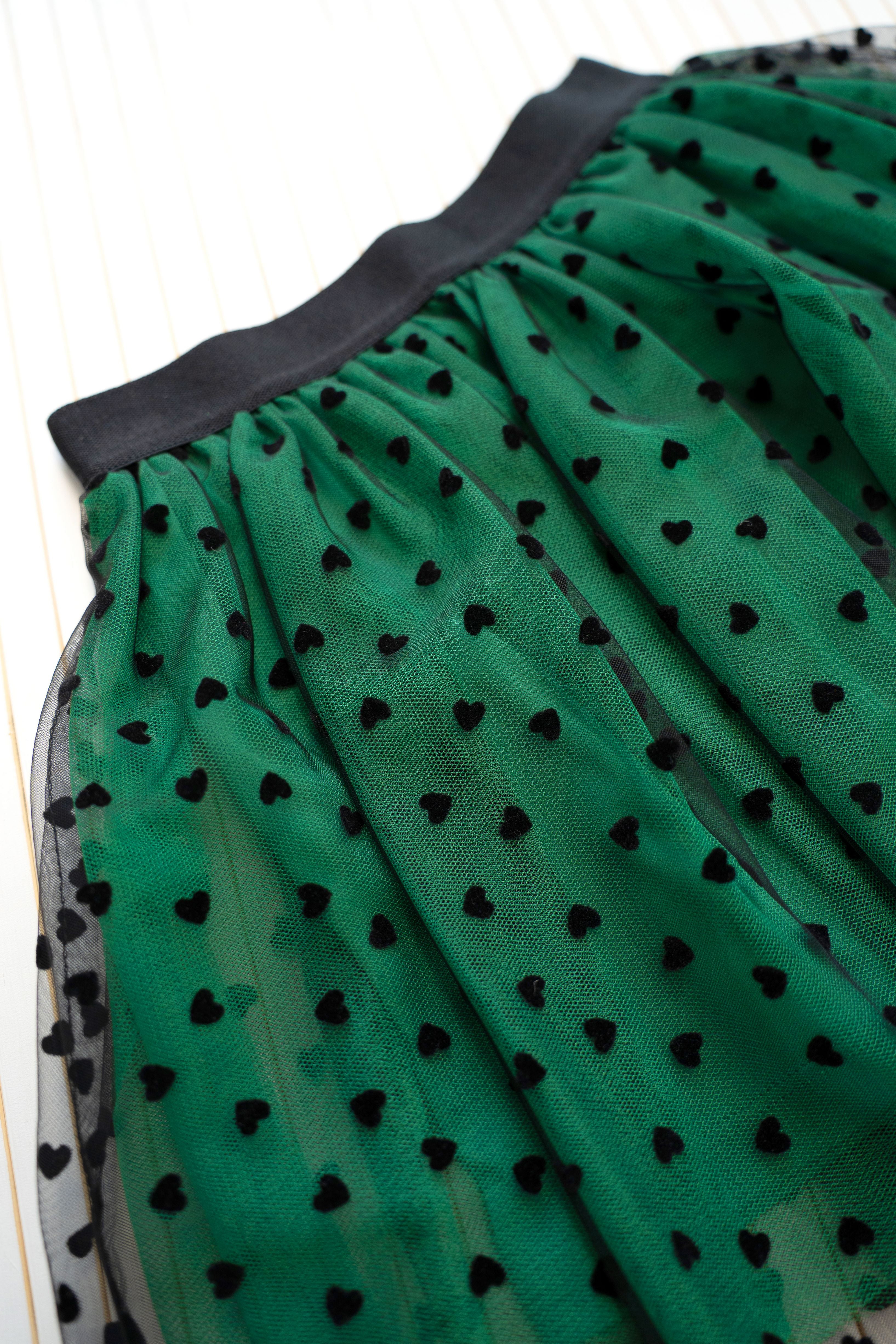 RIVER skirt green