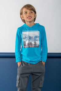 B.Nosy Ted Camiseta Surf Azul - Azul surf / 98