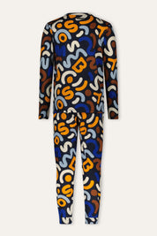 B.Nosy Zack Pyjama Print / Blauw