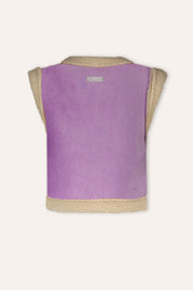 GEMMA waistcoat lilac